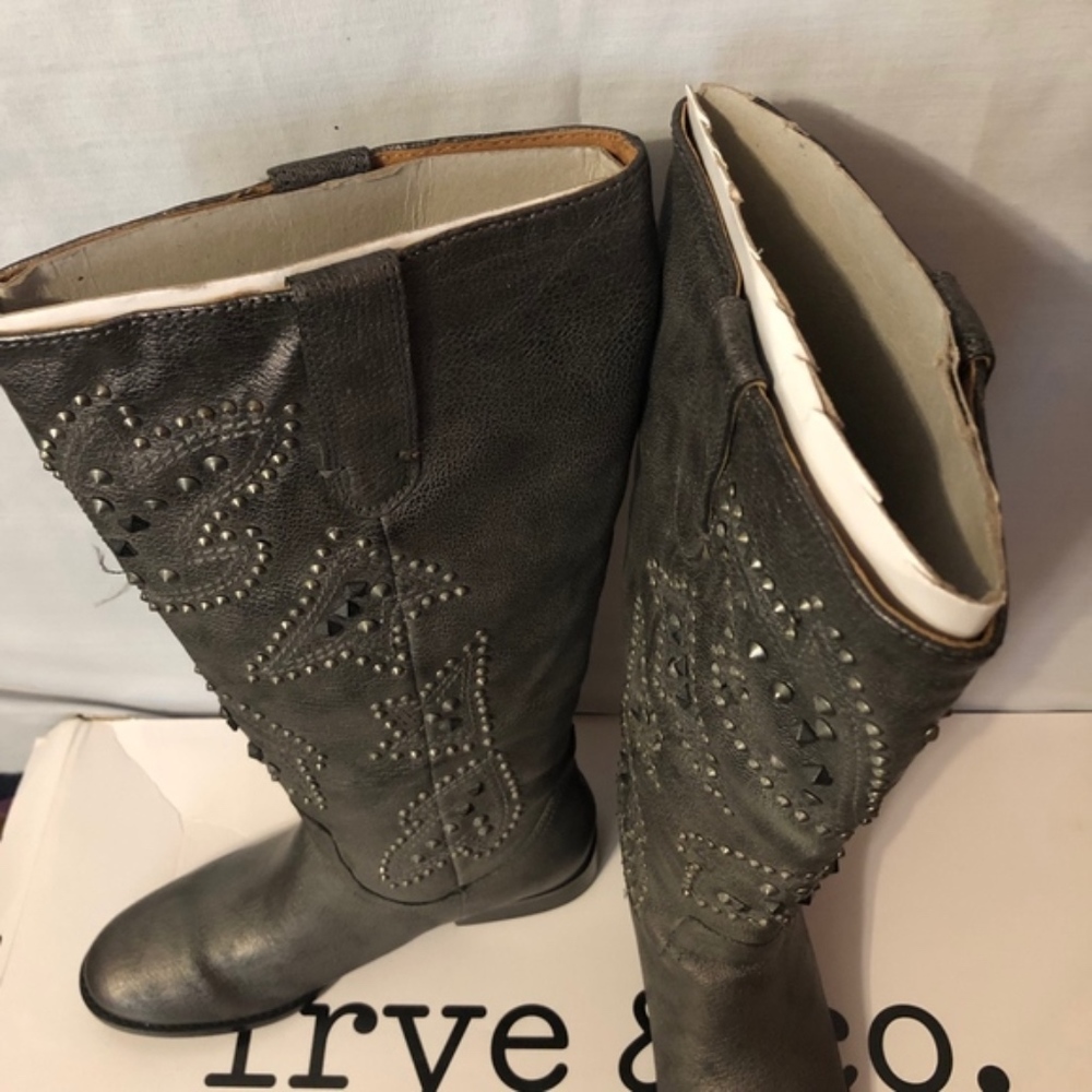 ⬇️Frye & Co. Pull On Tall Leather Boots - Picture 3 of 6